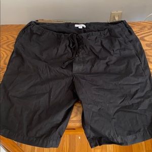James Perse Drawstring Shorts (Black size 2)